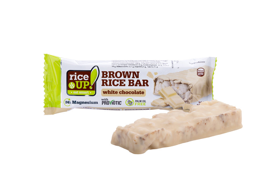 Brown Rice Bar White Chocolate – Gummi Bären Land
