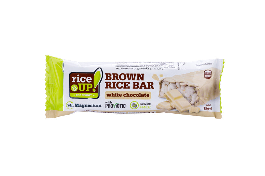 Brown Rice Bar White Chocolate – Gummi Bären Land