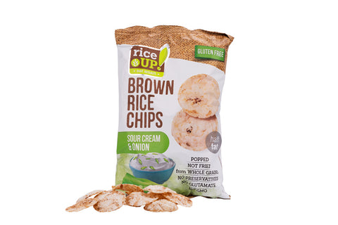 Brown Rice Chips Cream & Onion