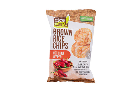 Brown Rice Chips Hot Chili Pepper