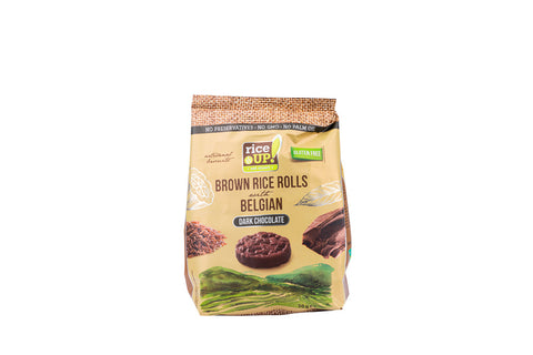 Brown Rice Rolls Dark Belgian Chocolate