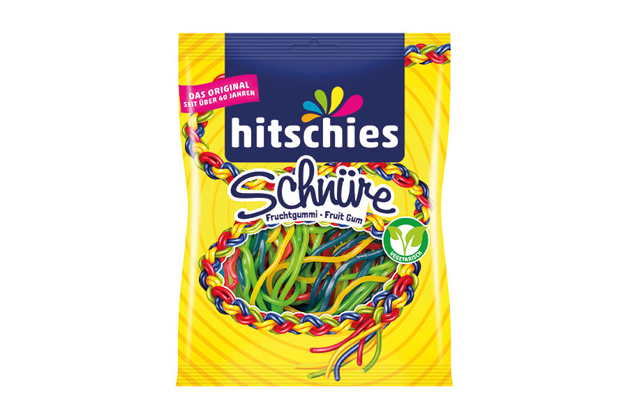 Hitschies Bunte Schnüre Mix 125g