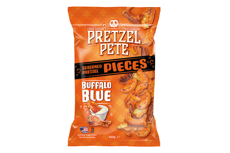 Pretzel Pieces Buffalo Blue