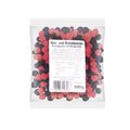 Fruchtgummi Him-/Brombeeren mit Zuckerperlen, 500g