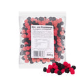 Fruchtgummi Him-/Brombeeren mit Zuckerperlen, 500g