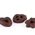 Lebkuchen Herzen / Sterne / Brezeln, Zartbitter