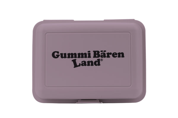 Gummi Bären Land Pausen-Box in Flieder