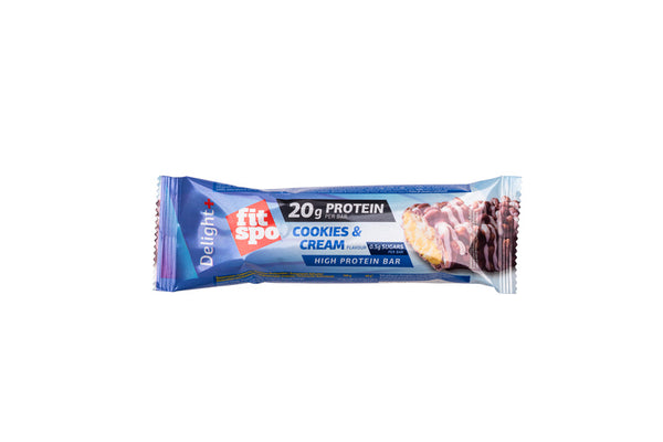 Protein Bar FitSpo Delight 60g Cookies & Cream