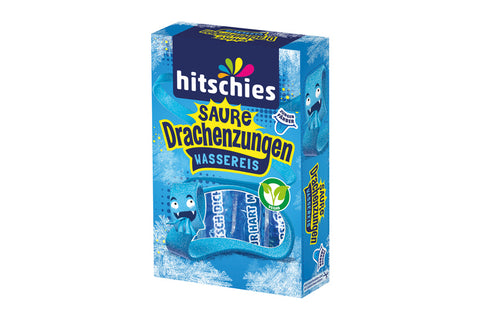 Hitschies saure Drachenzungen Wassereis Blau 10 x 40ml