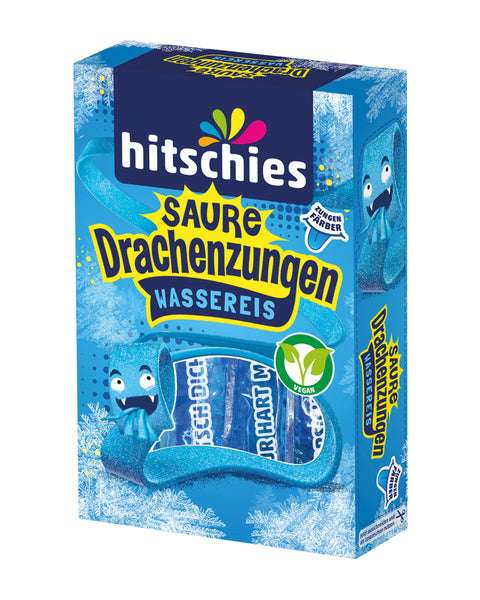 Hitschies saure Drachenzungen Wassereis Blau 10 x 40ml 1