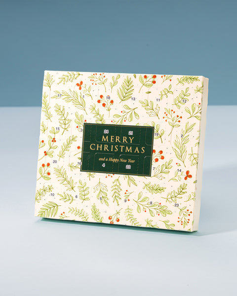 XS Adventskalender mit Brandtkugeln Schokolade – Merry Christmas & Happy New Year