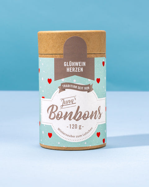GBL Glühwein-Herzbonbons, Eco Dose
