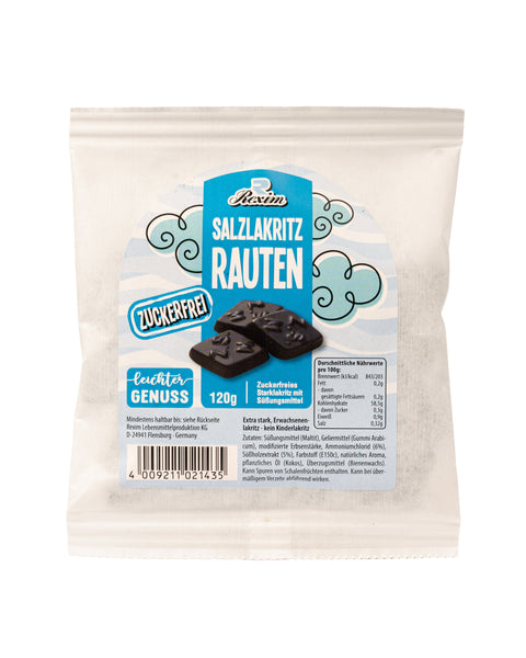 Rexim Lakritz Rauten – zuckerfrei