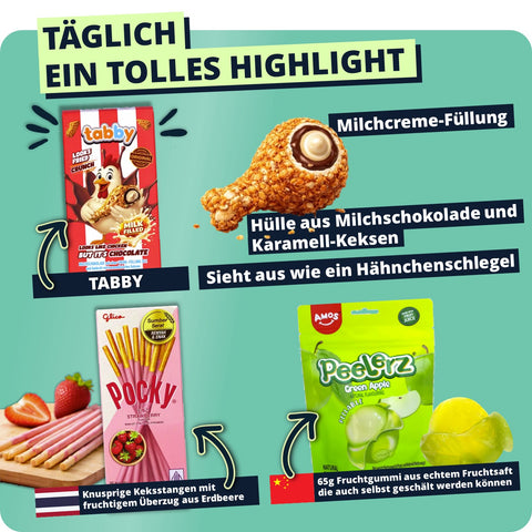 Monster Snack Bag Adventskalender International 3