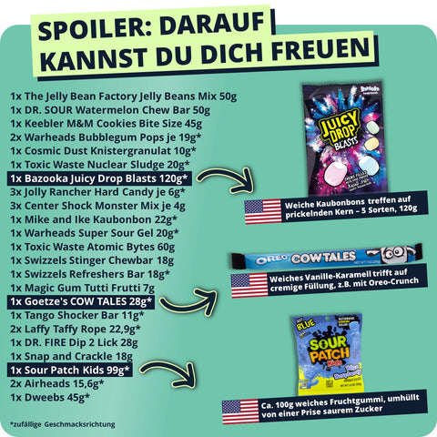 Monster Snack Bag Amerikanisch