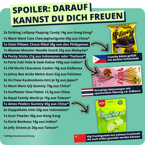 Monster Snack Bag Asiatisch