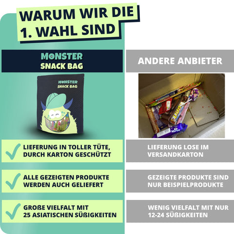Monster Snack Bag Asiatisch