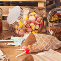 Candy Bar Zubehör Set inkl. 6 Kugelgläser