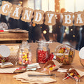 Candy Bar Zubehör Set inkl. 6 Gläser (sortiert)
