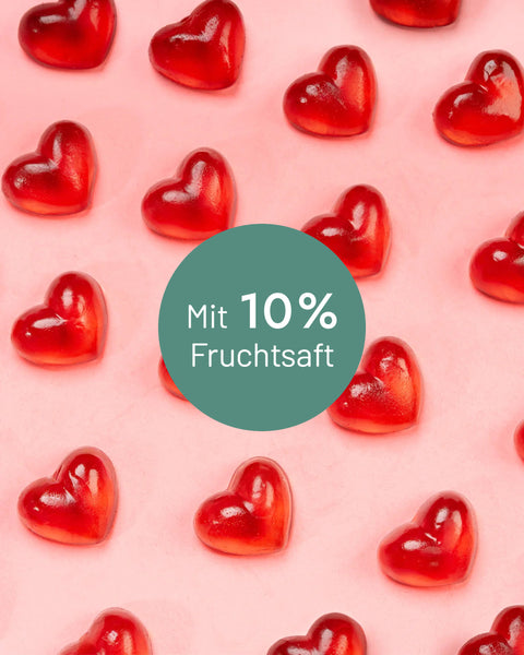 Minitüte Fruchsaft Herzen Danke, 10 | 25 | 50 Stück 3