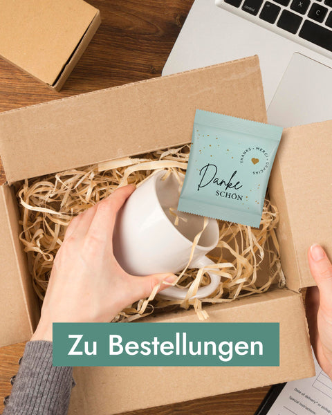 Minitüte Fruchsaft Herzen Danke, 10 | 25 | 50 Stück 5