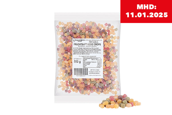 Fruchtsaft Veggie Drops, 500g