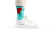 GBL Socken Bärtram türkis, Größe 35-38