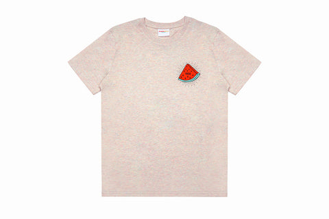 GBL T-Shirt Fresh Melon Heather Rainbow, S