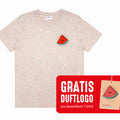 GBL T-Shirt Fresh Melon Heather Rainbow, S