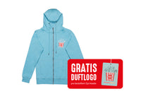 GBL Zip Hoodie Yummy Türkis, S