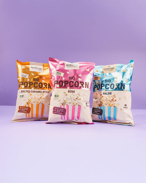 Heimatgut Bio Popcorn Vorteils-Bundle