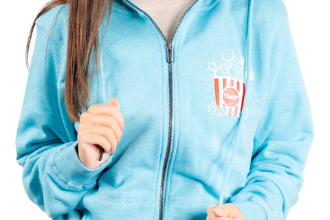 GBL Zip Hoodie Yummy Türkis, S