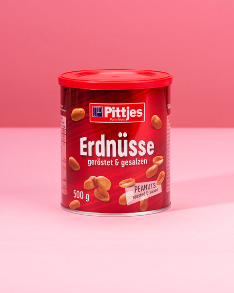 Pittjes Erdnüsse geröstet und gesalzen