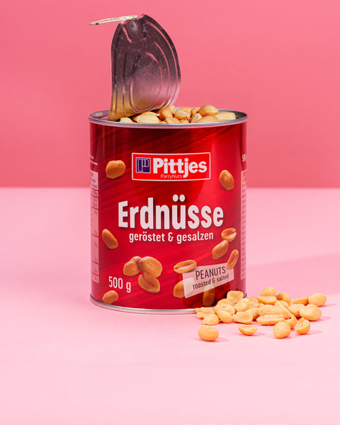 Pittjes Erdnüsse geröstet und gesalzen