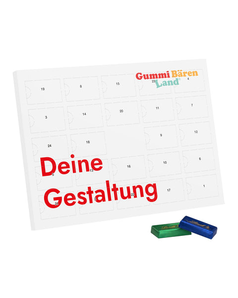 Premium Tisch Adventskalender Lindt 124g