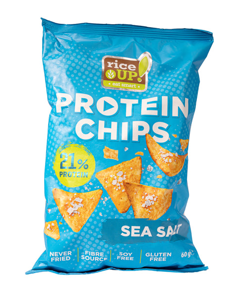 RiceUP Protein Chips Sea Salt