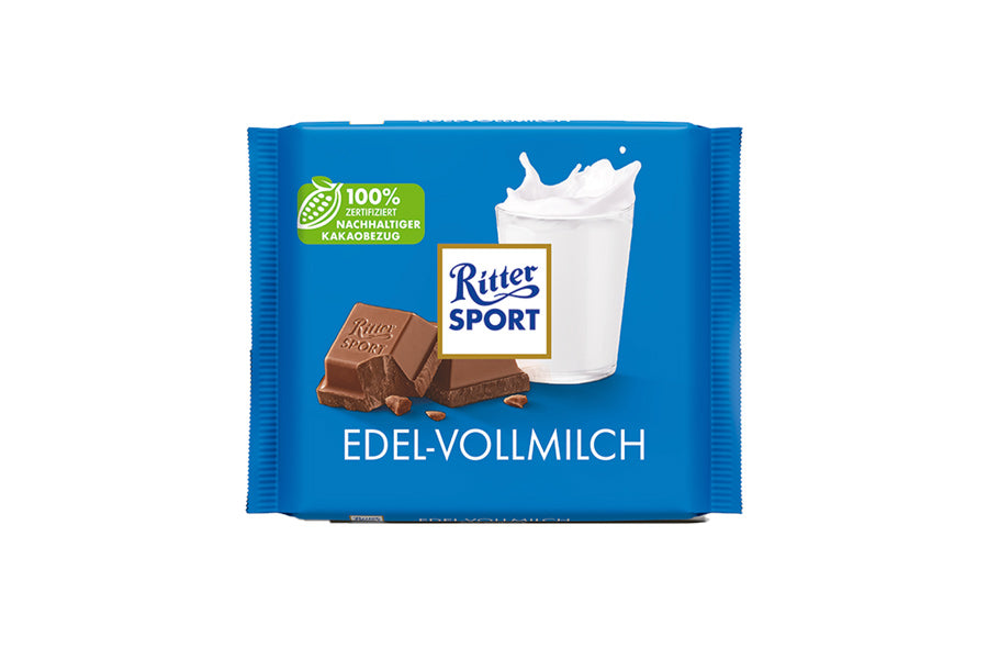 Ritter Sport Tafel Edel-Vollmilch 100g