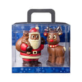 Weibler Geschenkverpackung Weihnachtsmann und Rentier 150g