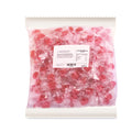 Herzbonbons Kirsche, einzeln verpackt im Flowpack