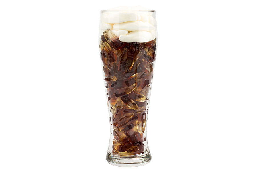 Weizenbier-Glas Cola