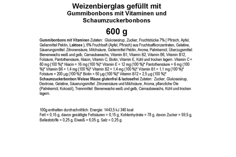 Weizenbier-Glas