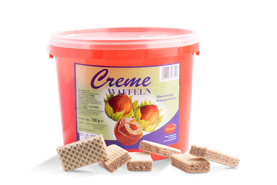 Creme-Waffel-Eimer, Haselnuss 750 g