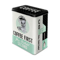 Vorratsdose L Coffee first
