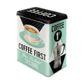 Vorratsdose L Coffee first