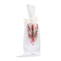 Sektglas gefüllt mit Fruchtgummi Rosen, 150g