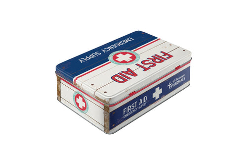 Vorratsdose Flach First Aid Kit, blau
