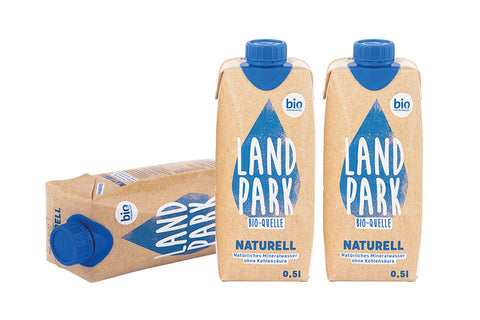 Landpark Mineralwasser, naturelle 12er Tray