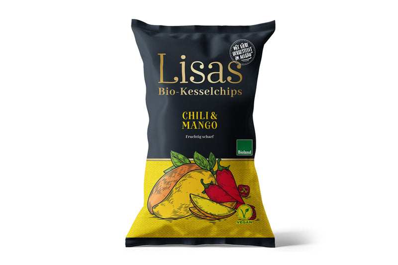 Lisa´s Bio Kartoffel-Chips Chili Mango