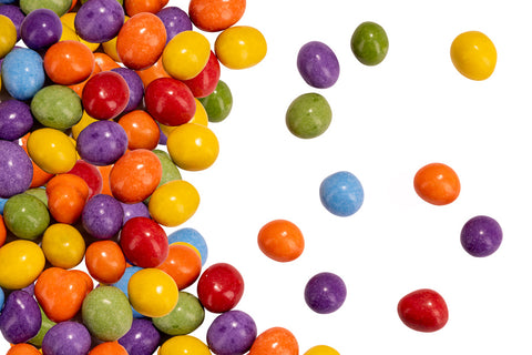 Treets Peanuts Papierverpackung Rainbow