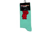 GBL Socken Bärtram türkis, Größe 35-38